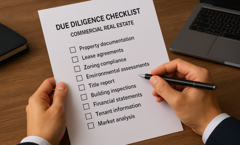 What a Commercial Due-Diligence Survey Should Include Before You Buy, Build, or Refinance